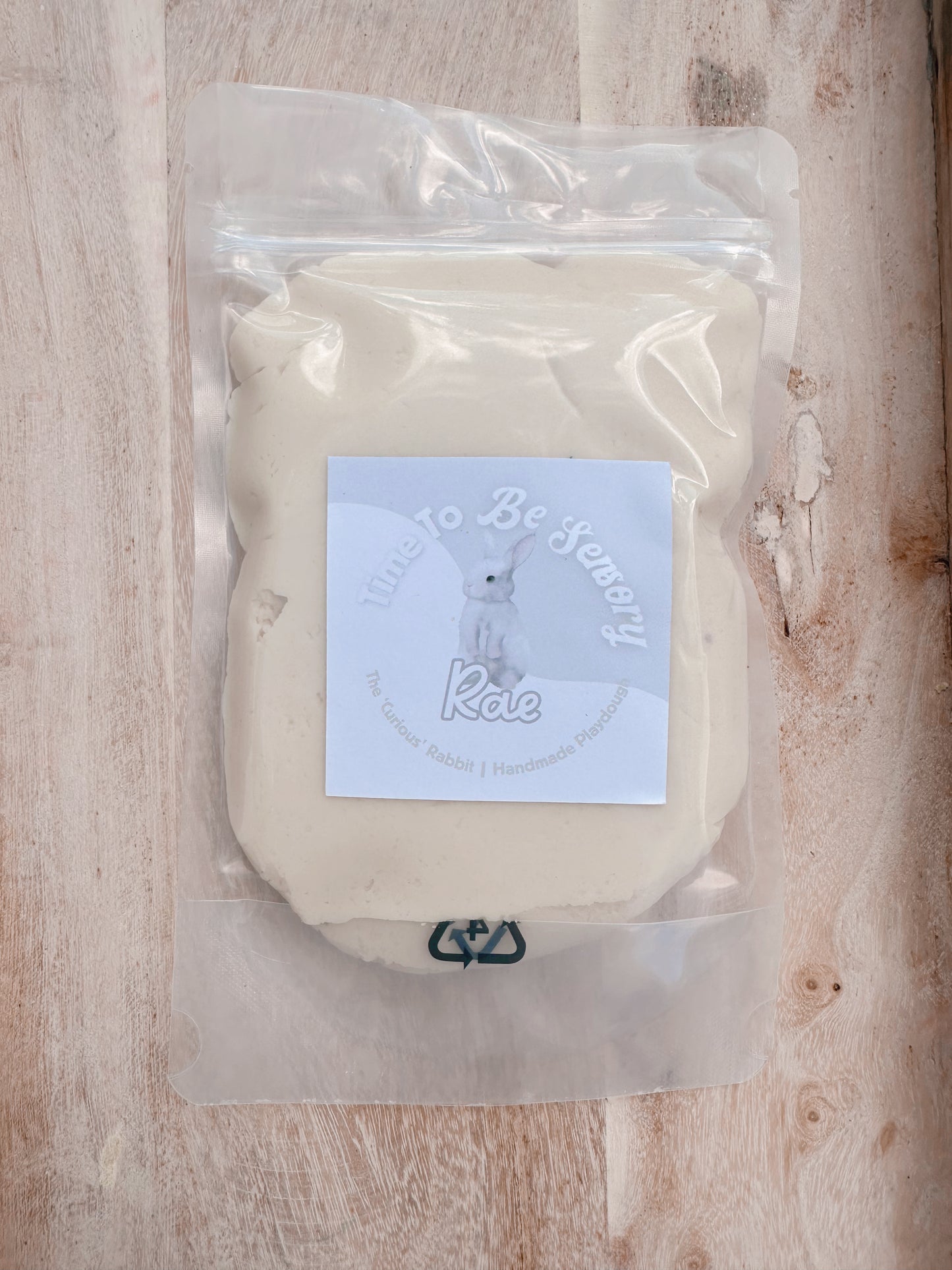 Playdough | Vanilla Scented White | 220g Pouch