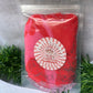 Minty Elf-Raspberry Candycane- 220g Playdough Pouch
