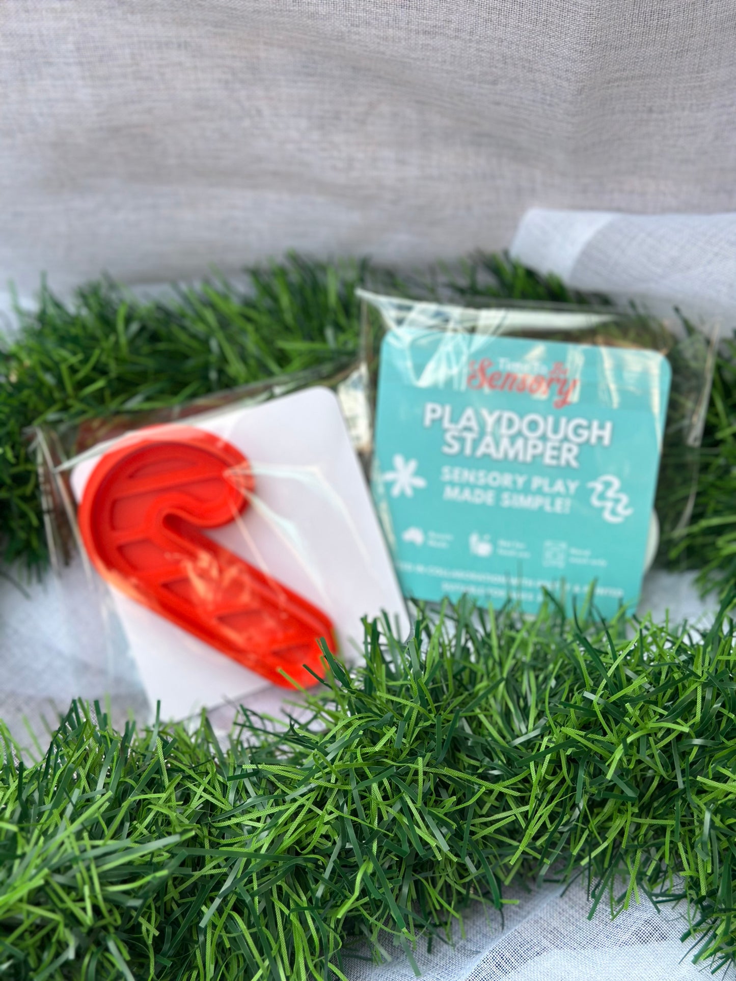 Christmas Playdough Stamper