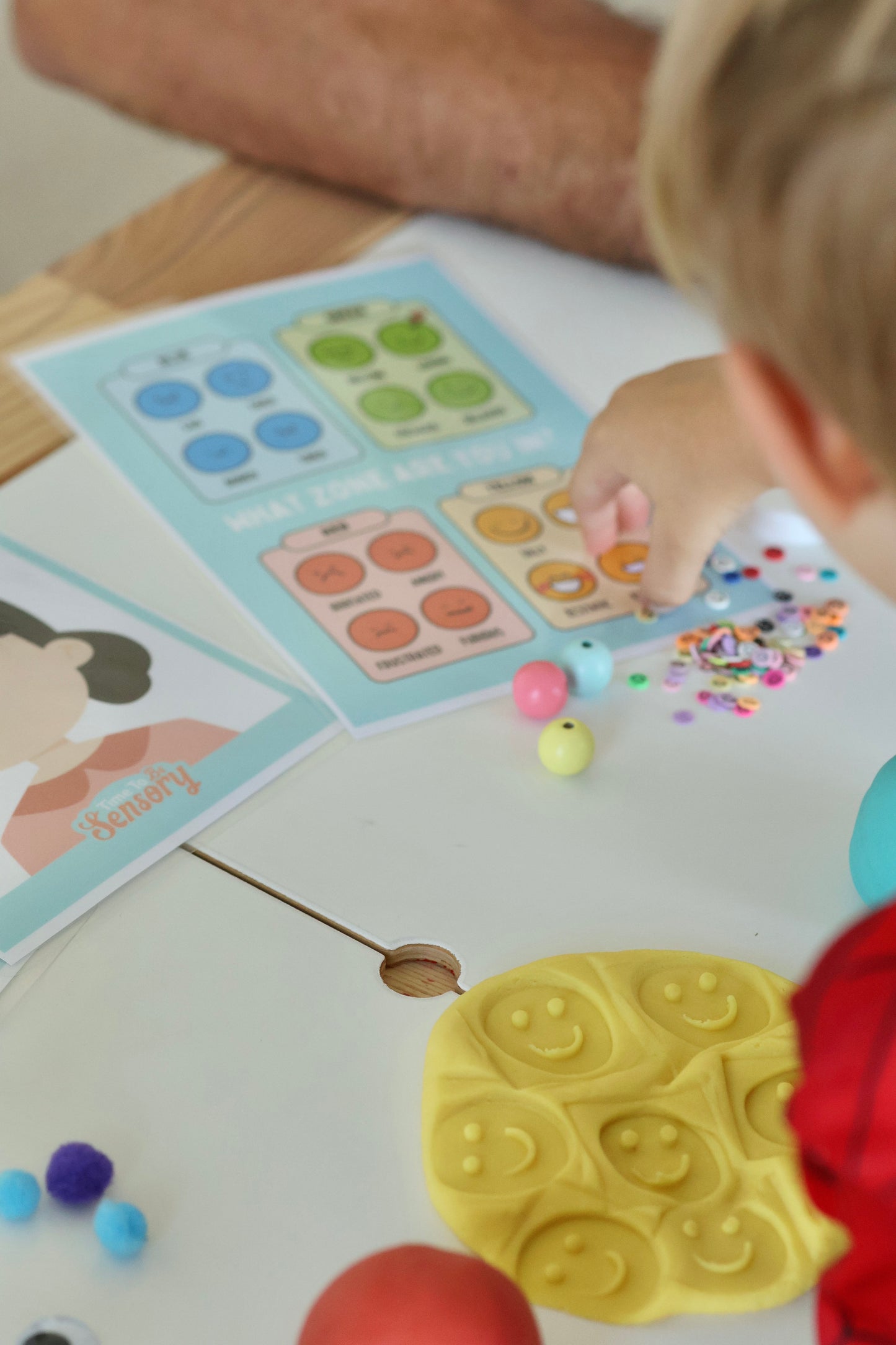 Feelings & Faces: Emotional Support Playdough Kit