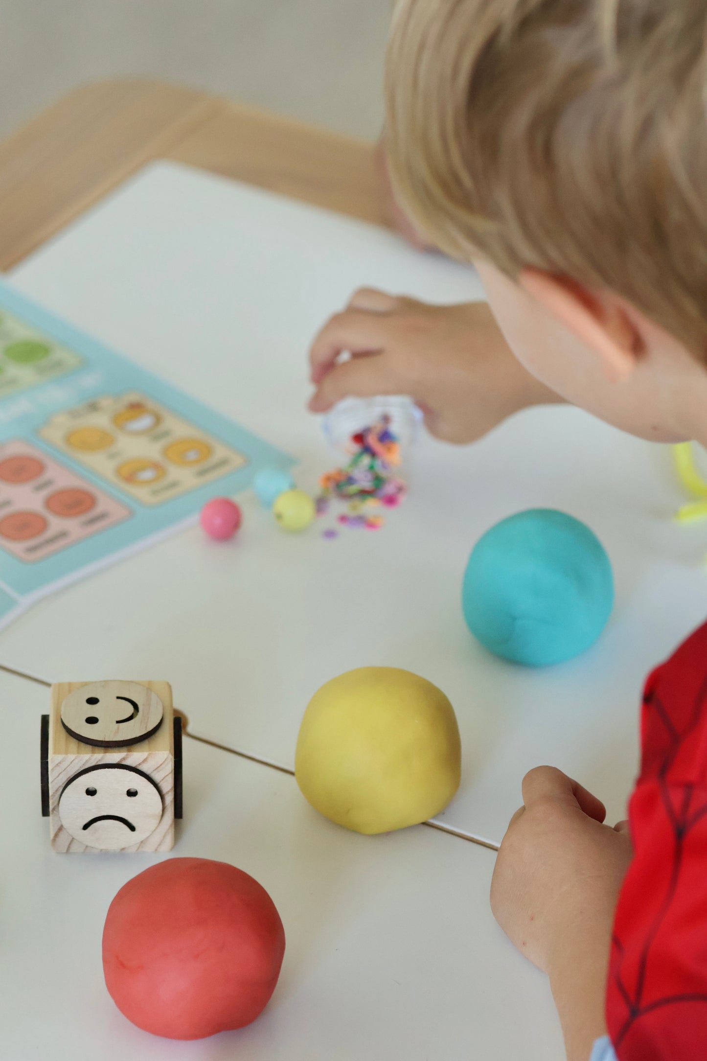 Feelings & Faces: Emotional Support Playdough Kit