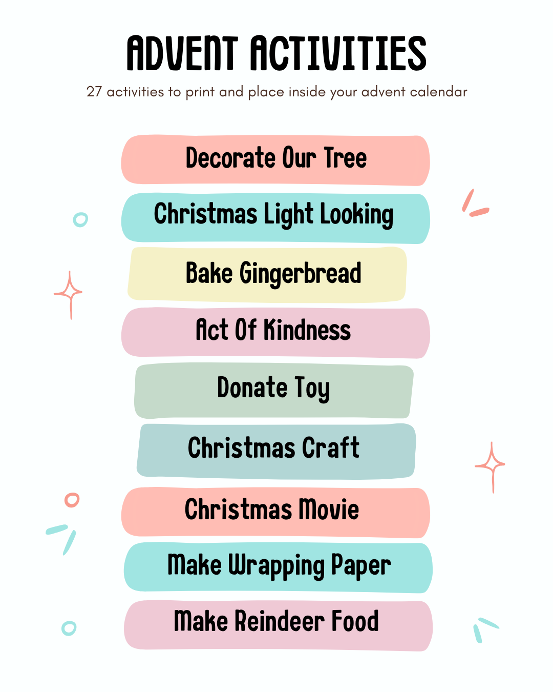 Christmas Activity Digital Download
