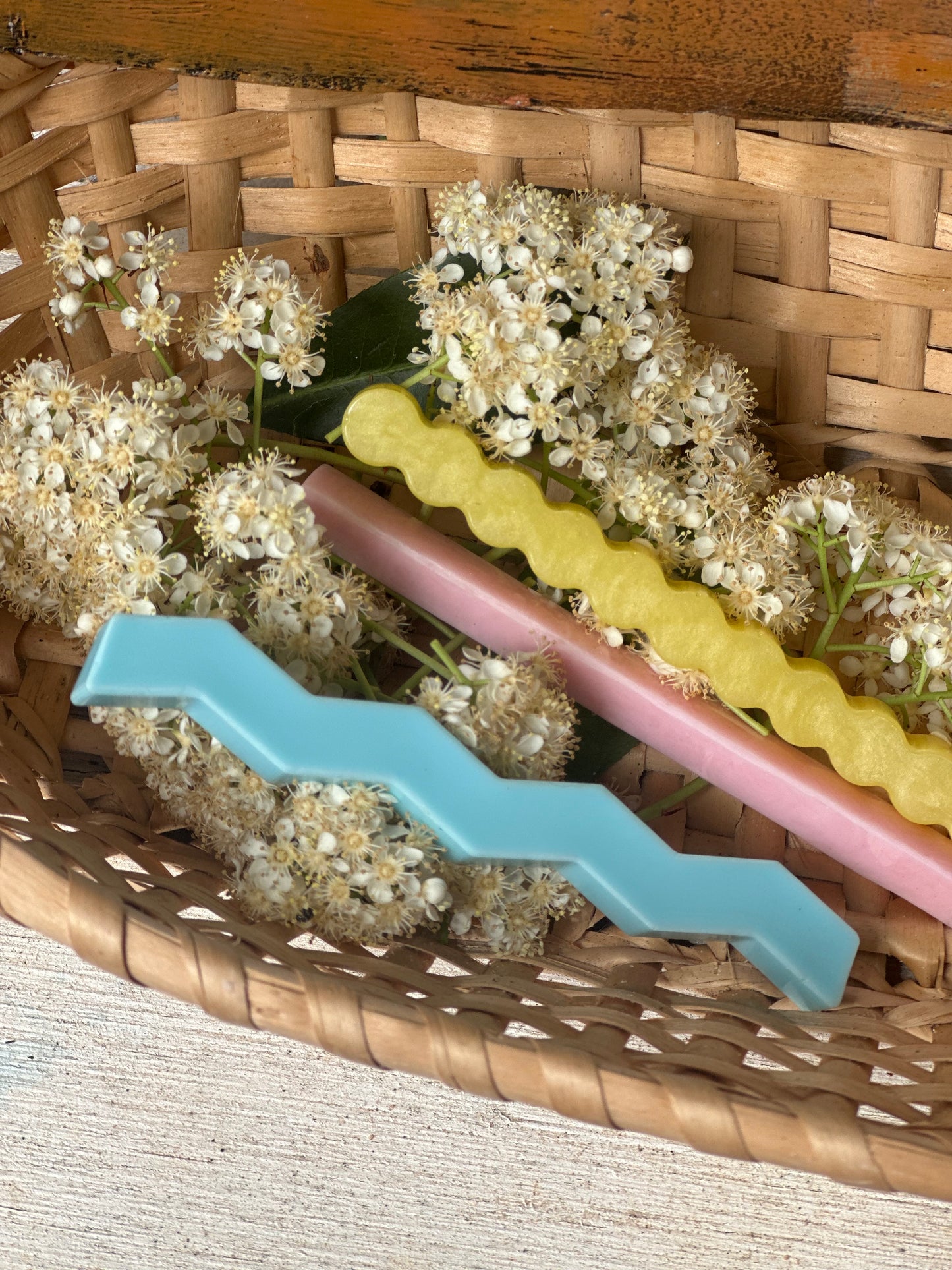 Trio of Pastel Resin Mixers