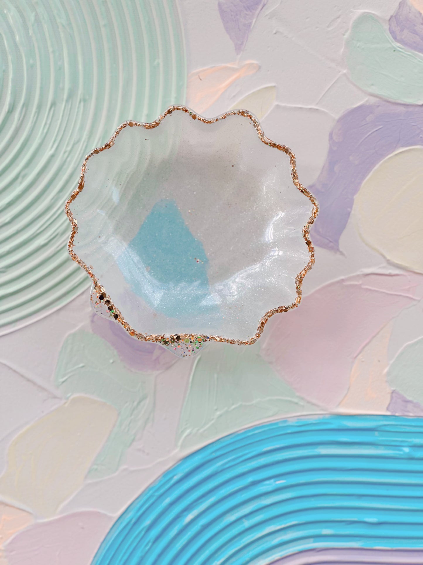 Seashell Resin Mudkitchen Bowl