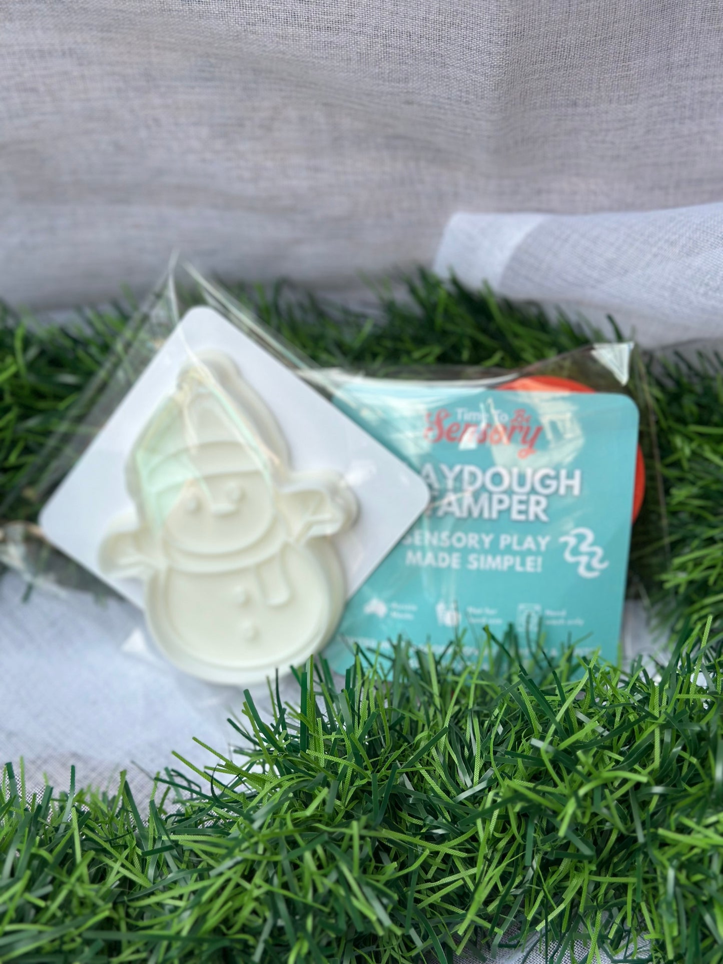 Christmas Playdough Stamper