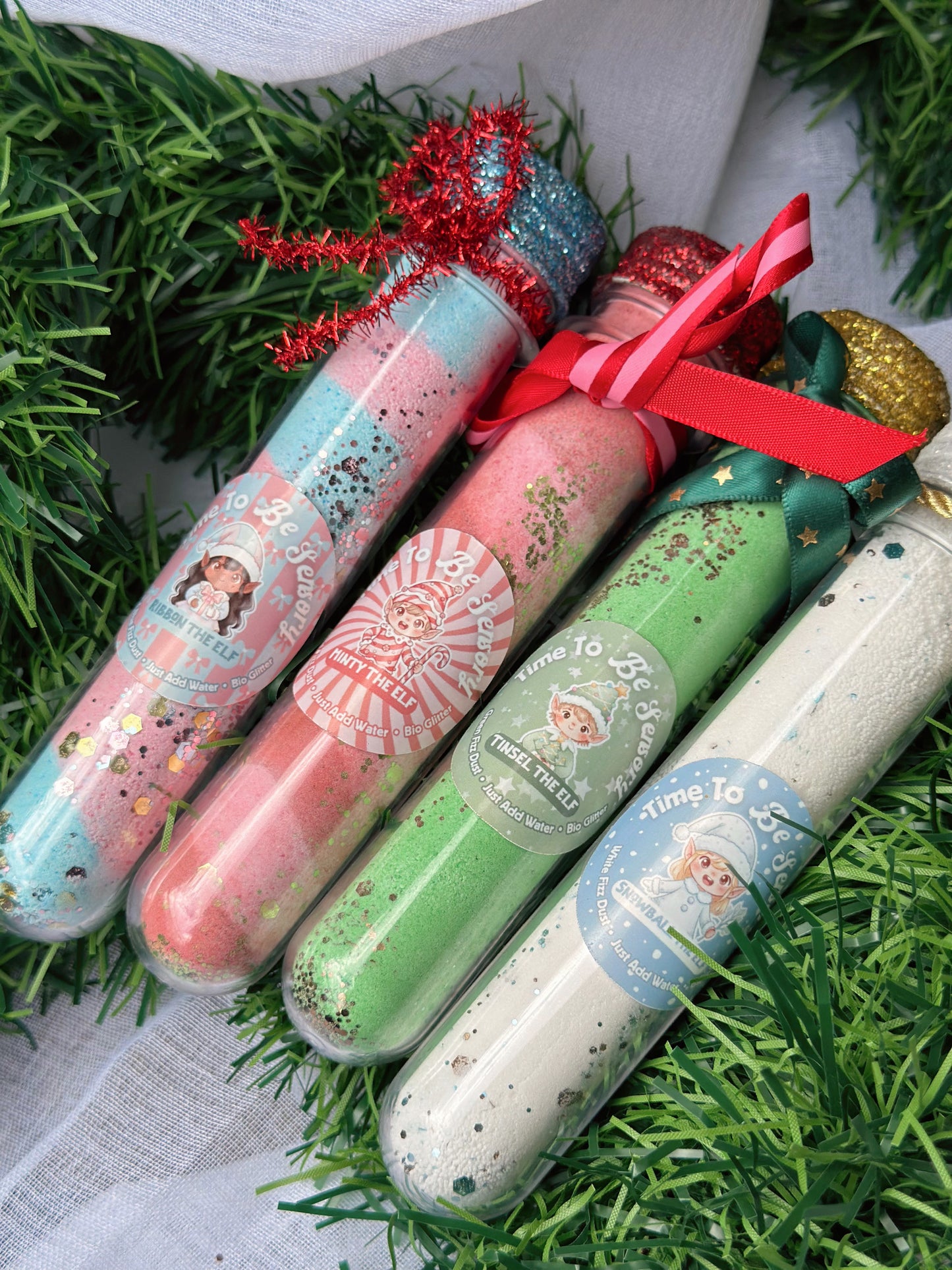 Christmas Fizzy Tubes