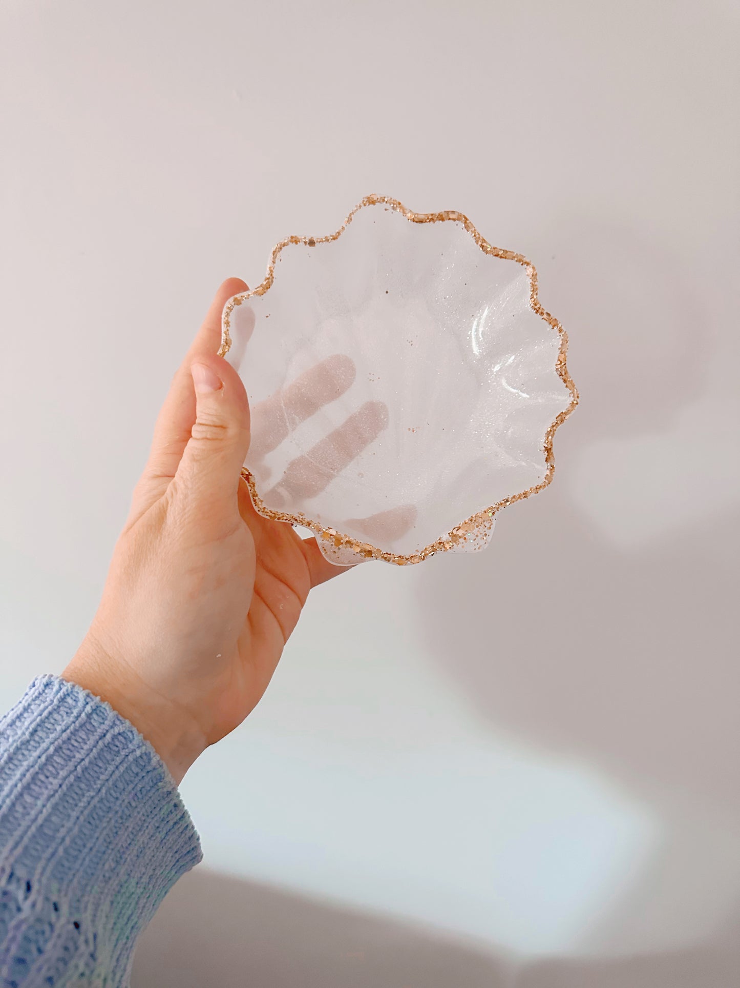 Seashell Resin Mudkitchen Bowl